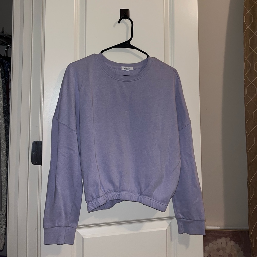 GARAGE purple sweater